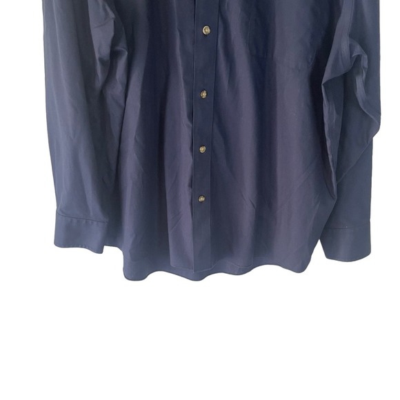 Cabela's Men's‎ Size 2XL Blue Button Up Long Sleeve Shirt - Picture 3 of 8